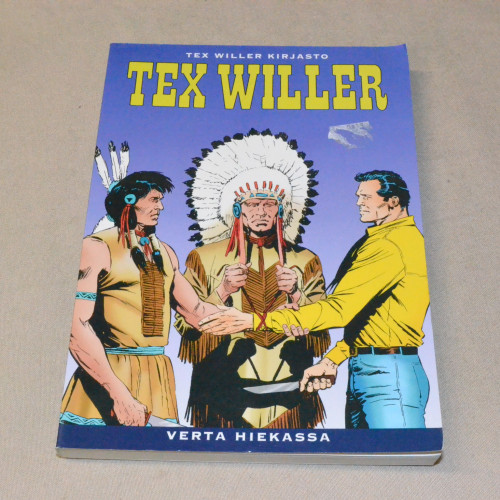 Tex Willer kirjasto 33 Verta hiekassa